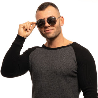 Guess Gray Men Sunglass