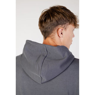 Hugo Boss Gray Cotton Hoody