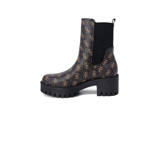 Guess Black Leather Ankle