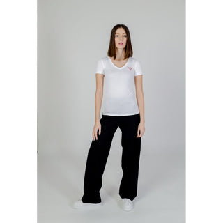 Guess White Cotton T-Shirt