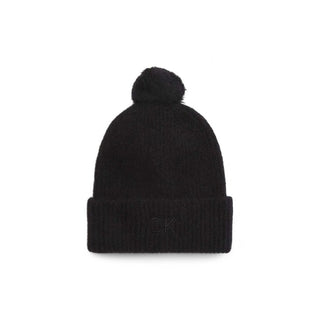 Calvin Klein Black Alpaca Leather Caps Baseball Hat