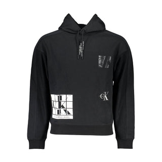 Calvin Klein Black Cotton Men Sweater