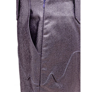 Tom Ford Purple Polyamide Skirt