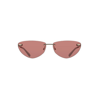 Calvin Klein Pink Metal Women Sunglass