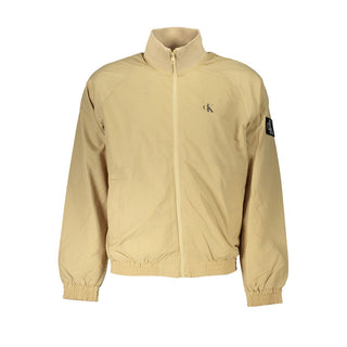 Calvin Klein Beige Polyamide Men Jacket