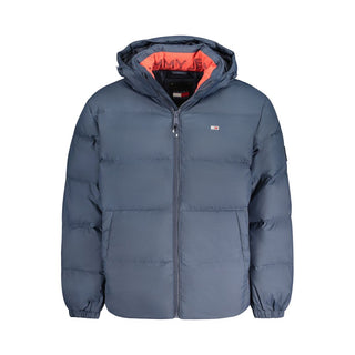 Tommy Hilfiger Blue Recycled Polyester Men's Jacket