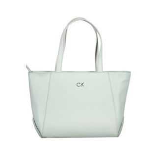 Calvin Klein Light Blue Polyethylene Women Handbag