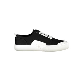 Calvin Klein Black Recycled Material Men Sneaker