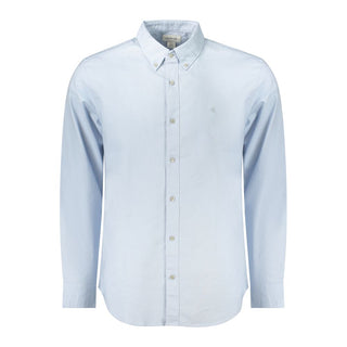 Calvin Klein Light Blue Cotton Men Shirt