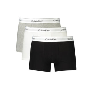 Calvin Klein Brown Cotton Men Boxer