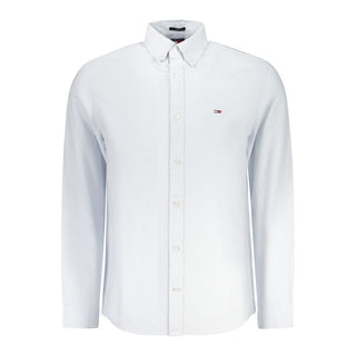 Tommy Hilfiger Blue Cotton Men Shirt