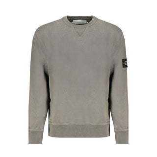 Calvin Klein Green Cotton Men Sweater