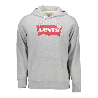 Levi's Gray Cotton Men Sweater
