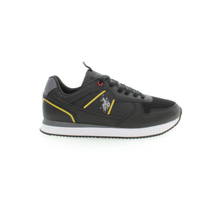 U.S. POLO ASSN. Black Polyester Sneaker