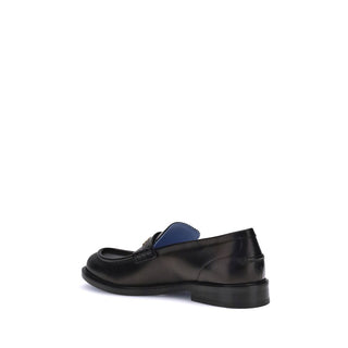 Versace Leather Loafers