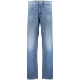 Tommy Hilfiger Blue Cotton Men Jeans