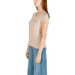 Guess Beige Cotton T-Shirt