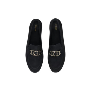 Guess Black Leather Platform