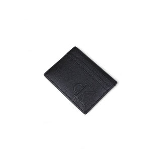 Calvin Klein Jeans Black Leather Cardholder