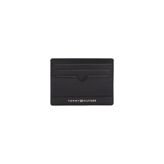 Tommy Hilfiger Black Leather Cardholder