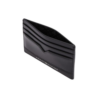 Tommy Hilfiger Black Leather Cardholder