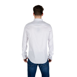 Armani Exchange White Lyocell Shirt