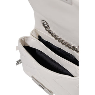 Armani Exchange White Polyester Handbag
