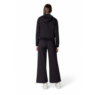 EA7 Emporio Armani Black Cotton Tracksuit