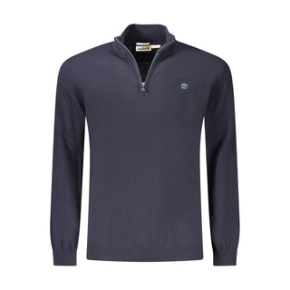 Timberland Blue Wool Men Sweater