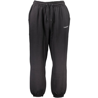 Calvin Klein Black Cotton Pant
