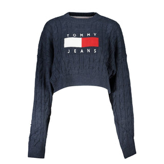 Tommy Hilfiger Blue Polyester Sweater