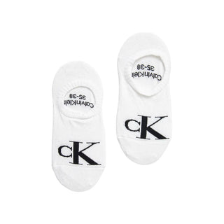 Calvin Klein Jeans White Cotton Sock