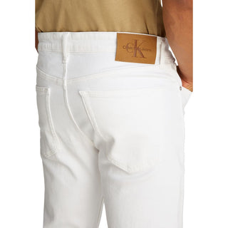 Calvin Klein Jeans White Cotton Skinny Jean