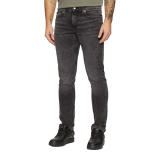 Calvin Klein Jeans Gray Cotton Skinny Jean